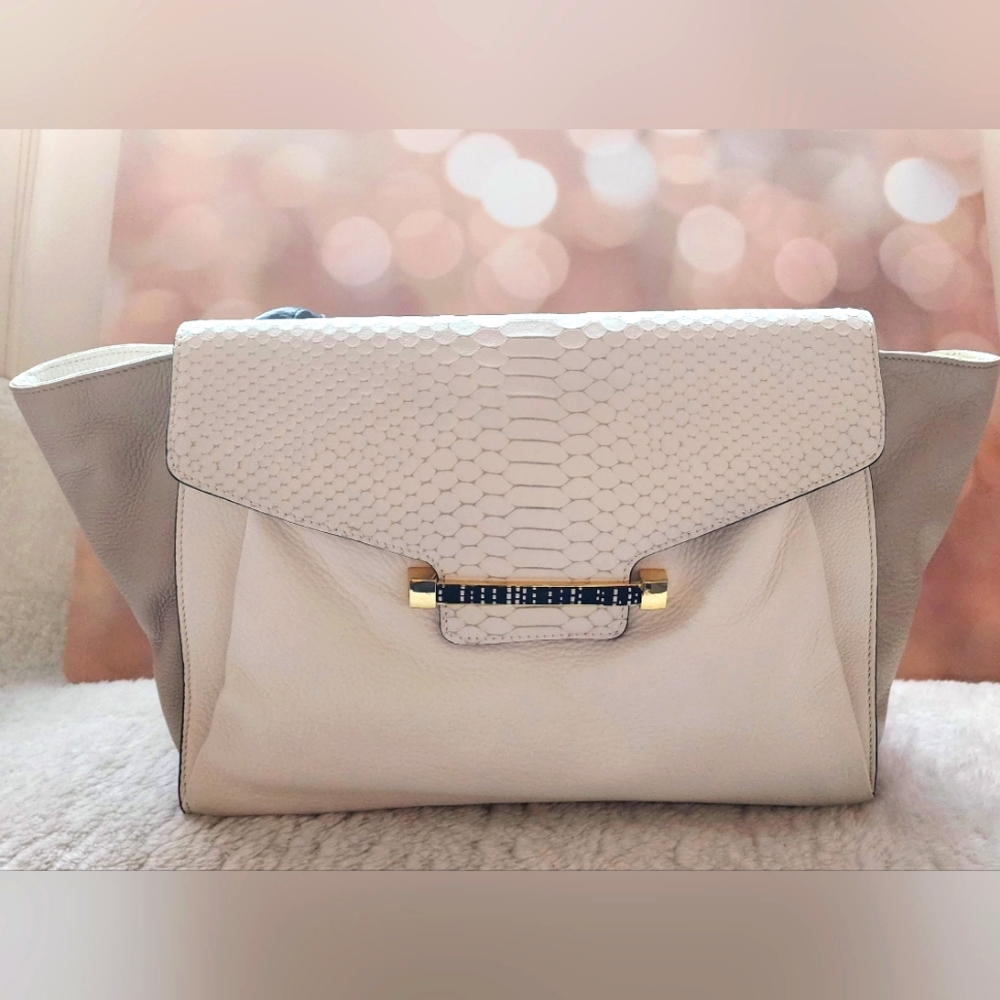 New Vince Camuto Leather Tote (Limited Edition resembles Celine Trapeze Bag)